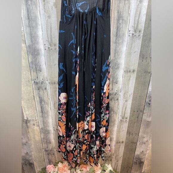 NWT Free People Embrace It Maxi Dress in Black Combo Size Small. - Picture 7 of 15